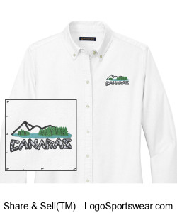 White Brooks Brothers Womens Casual Oxford Cloth Shirt Design Zoom